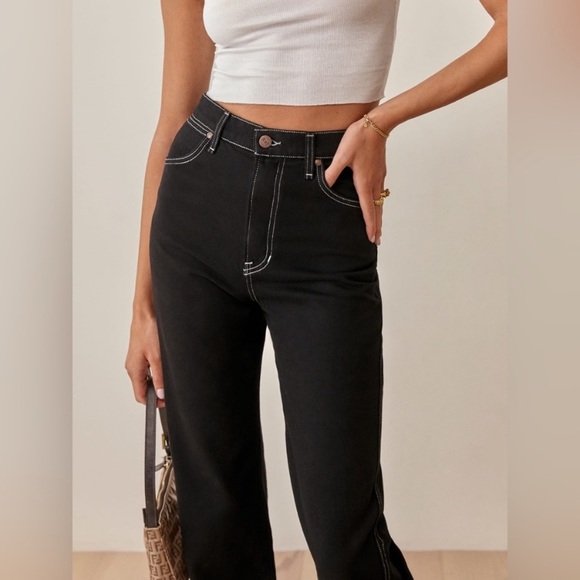 Reformation Cowboy High Rise Straight Jeans - Picture 11 of 11